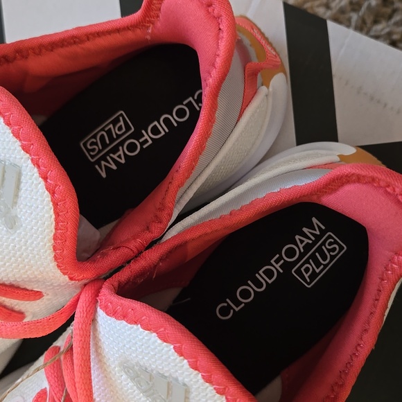 adidas Women's White and Pink Sneakers- I have removed the tags - Picture 6 of 10